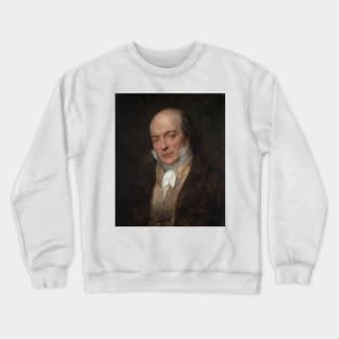 Portrait de Pierre-Jean de Beranger by Ary Scheffer Crewneck Sweatshirt